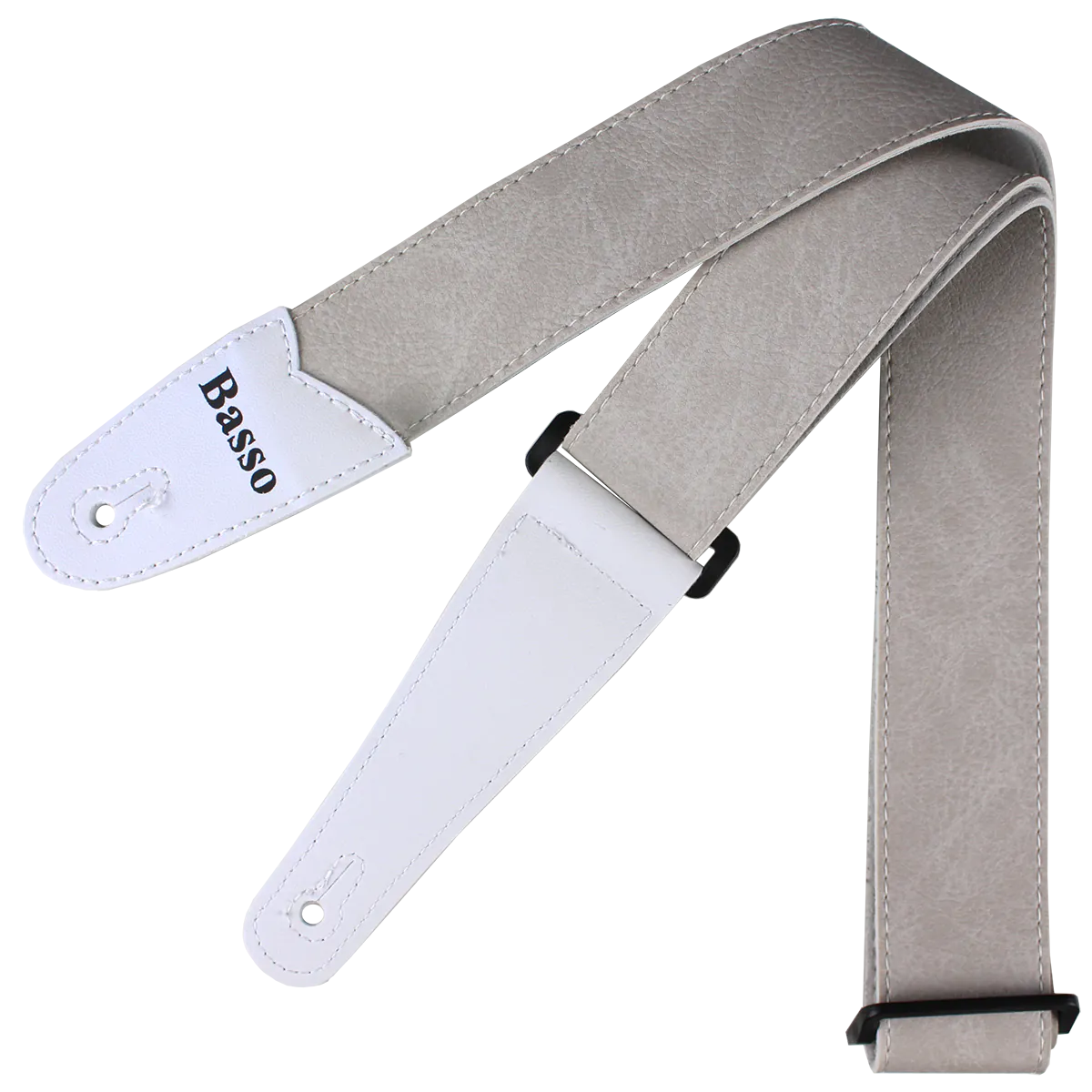 Correia Violão Guitarra Baixo Basso PlFC Sintético Off White