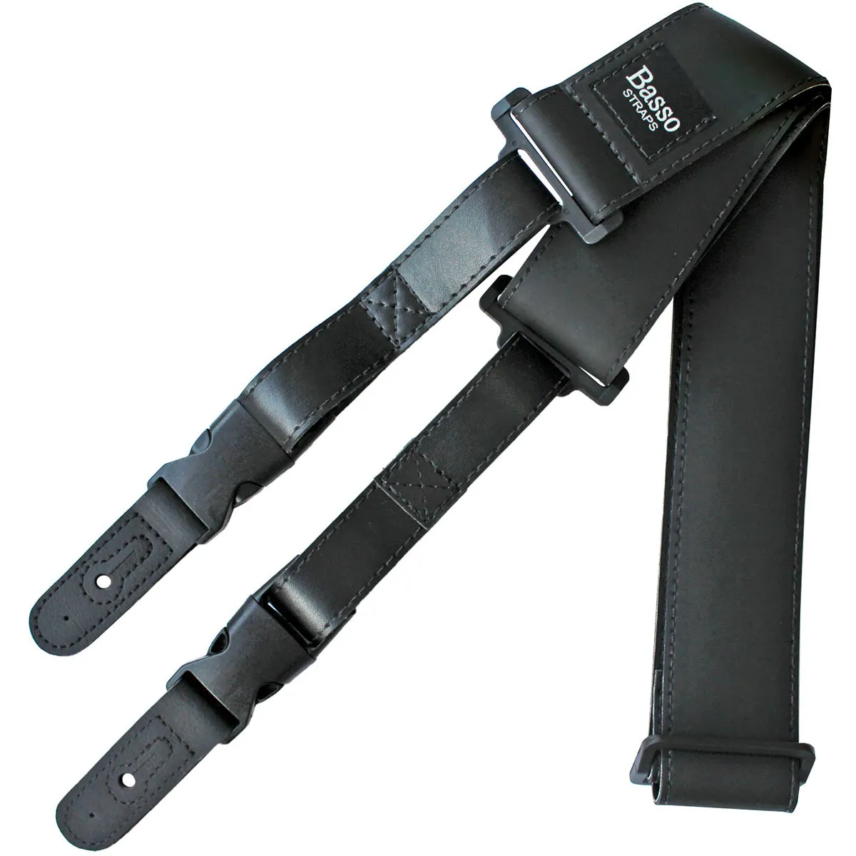 Correia Alça Guitarra Violão Basso Qs 04 Quick Release Preto