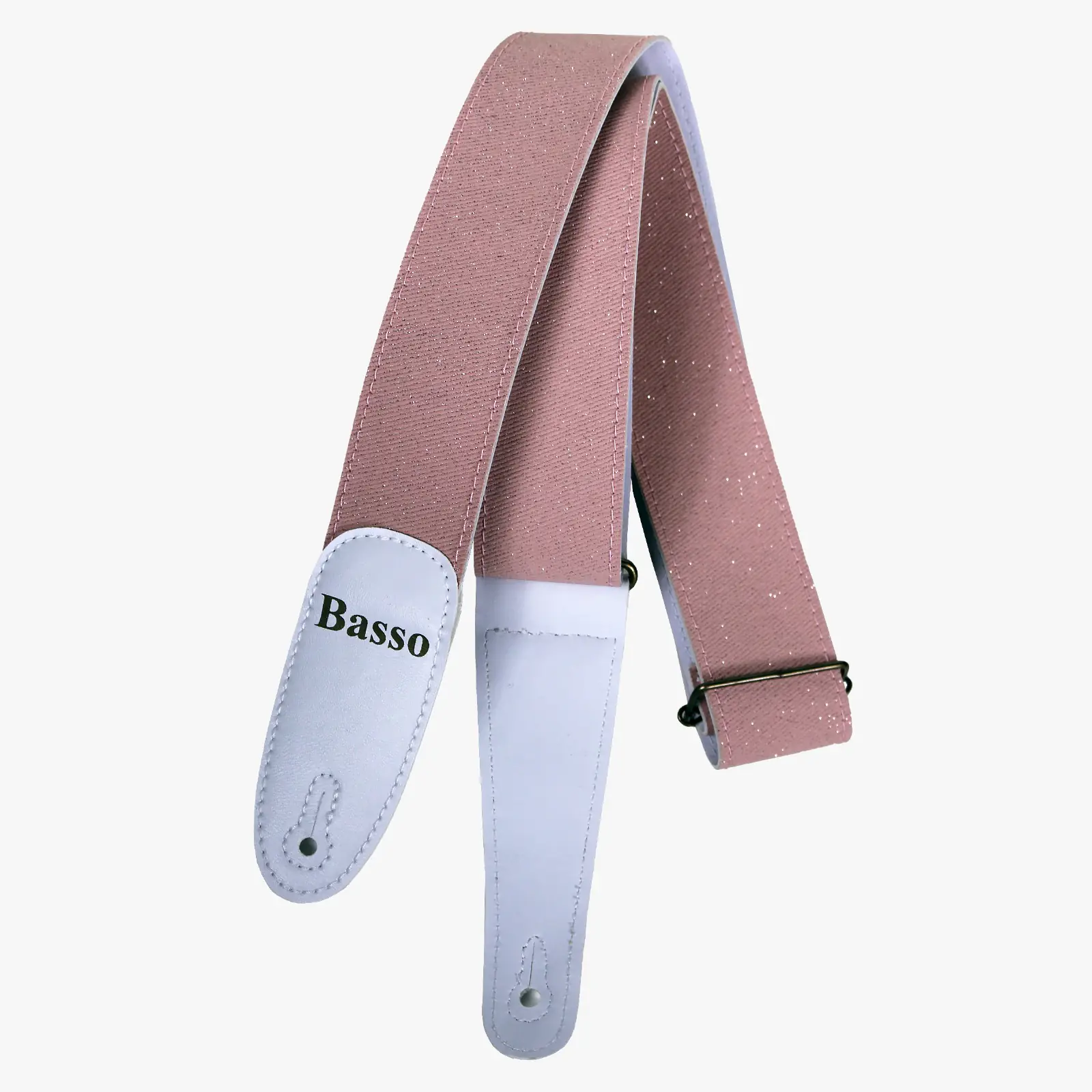 Correia Guitarra Violão Baixo Basso Sintético Porus Flamingo