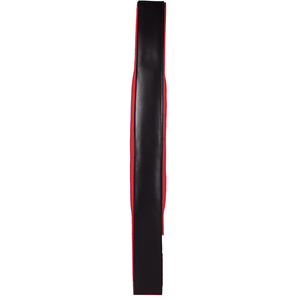 Correia dos Baixos Acordeon Gaita ou Sanfona Basso Couro Vermelho Modelo BX 10