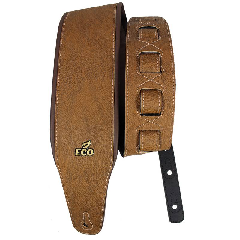 Correia Alça Violão Guitarra Baixo Basso Eco Bass 03 Whiskey