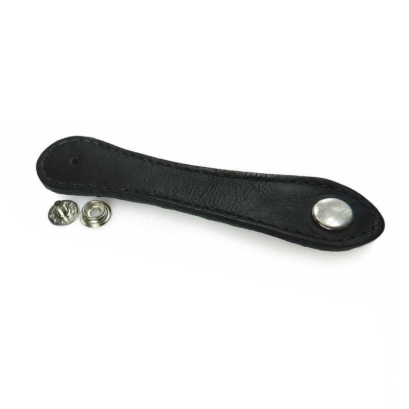 Feixo Fole Acordeon Gaita ou Sanfona Basso Couro Preto FF 01